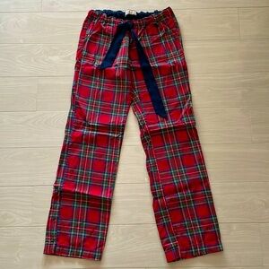Abercrombie & Fitch Red Plaid Flannel Pajama Pants